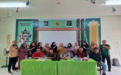 PKKM MTs Negeri 2  MTs Negeri 2 Bolsevl - Pelaksanaan Penilaian Kinerja Kepala Madrasah (PKKM) di MTs Negeri 2 Bolaang Mongondow Selatan berlangsung dengan baik dan tertib.