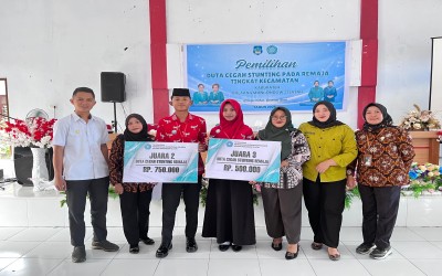 SISWA MTs NEGERI 2 BOLSEL UKIR PRESTASI DI AJANG DUTA CEGAH STUNTING KABUPATEN