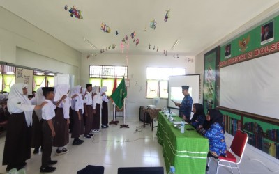 Pelantikan Pengurus OSIM MTs Negeri 2 Bolaang Mongondow Selatan Periode 2025–2026