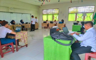 Pelaksanaan TKA MTs Negeri 2 Bolsel Berjalan Lancar, Sesi Susulan Disiapkan